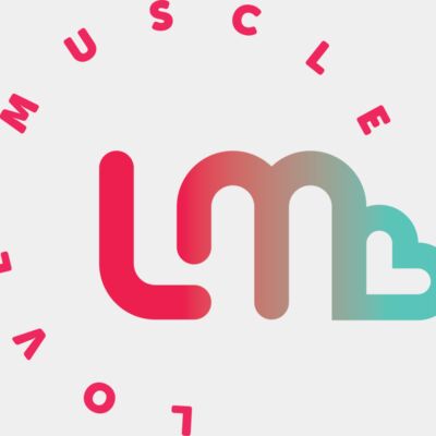 Text Circle Logo  pink blue  Thumbnail